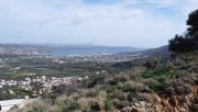 Malaxa Kreta, Malaxa: Grundstück mit Blick auf Meer und Stadt zu verkaufen Grundstück kaufen